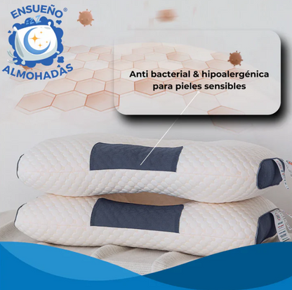 ConfortNest® Almohada Sueño Ligero - Ergonómica y Ortopédica